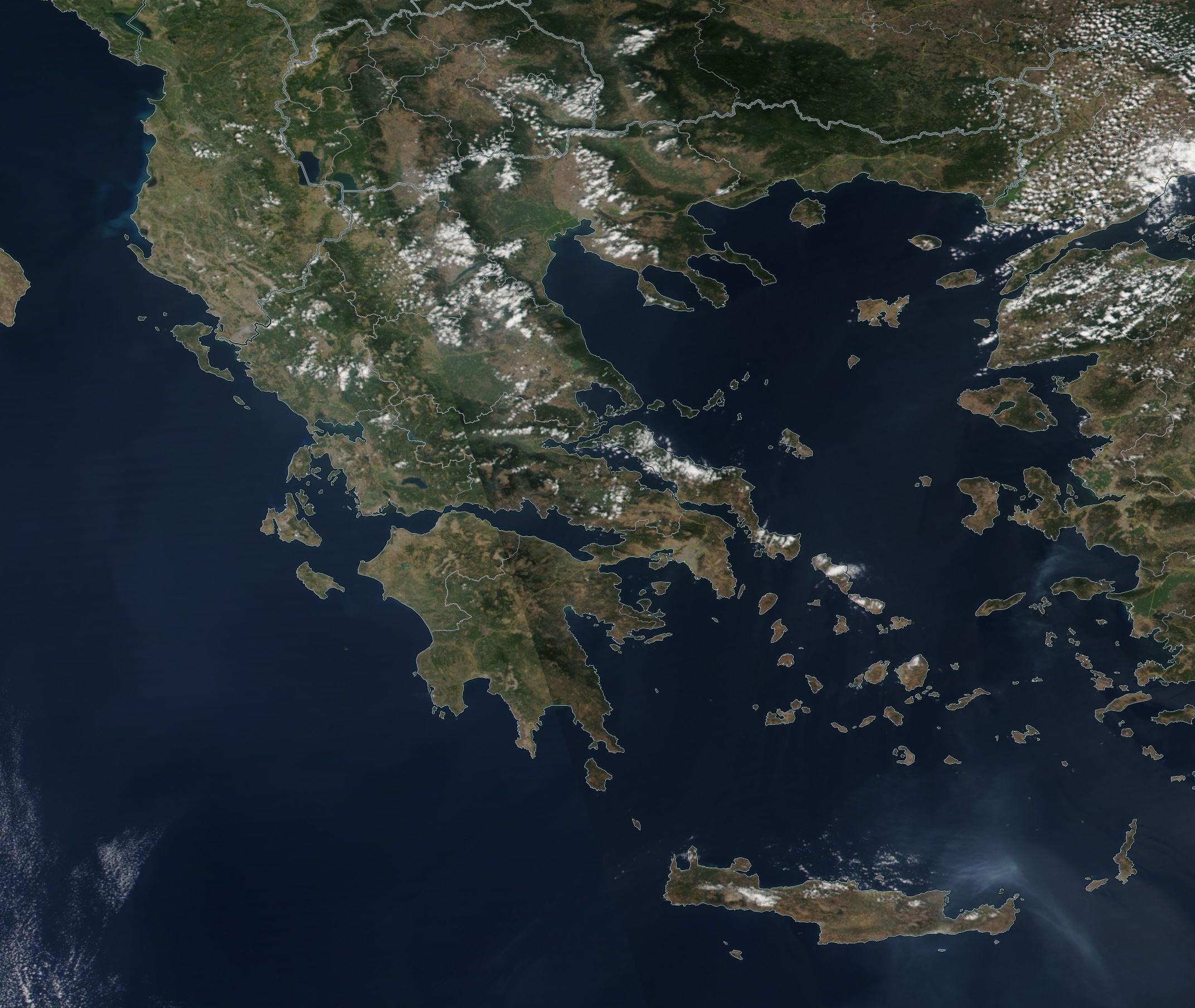 NASA Greece snapshot