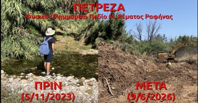 Κοινή Ανακοίνωση 11 Περιβαλλοντικών οργανώσεων για την καταστροφή της Πετρέζας