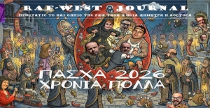 Κυκλοφόρησε το λαμπριάτικο φύλλο της RAF-WEST Journal αφιερωμένο στη γιορτινή ατμόσφαιρα της Ραφ Τάουν