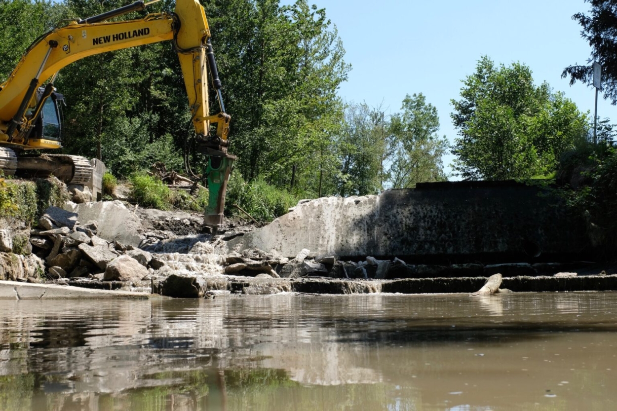 Νέο ρεκόρ στην Ευρώπη στην απομάκρυνση τεχνητών φραγμών στα ποτάμια συστήματα.