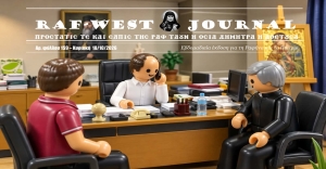 Κυκλοφόρησε το πένθιμο φύλλο #159 της RAF-WEST Journal με τις μεγάλες εθνικές απώλειες