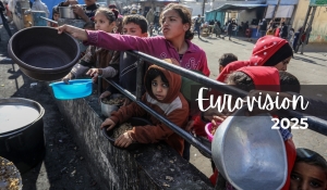 EUROVISION 2025: Απαγορεύστε τη συμμετοχή του Ισραήλ στο διαγωνισμό. Κανένα βήμα στα Ισραηλινά εγκλήματα πολέμου