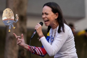 Μαρία Κορίνα Ματσάδο. Το ερώτημα είναι ποιος είναι το αφεντικό ... αυτό είναι όλο