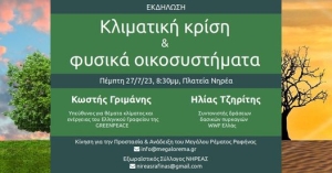 Η κλιματική κρίση και τα φυσικά οικοσυστήματα